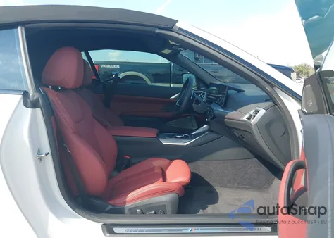 2026 BMW 430I z USA, uszkodzony, nr VIN WBA33DB01TCW45698